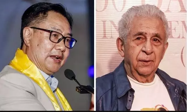 केंद्रीय मंत्री किरेन रिजिजू ने नसीरुद्दीन शाह को कहा दिमागी नक्सली, CPM ने किया पलटवार केंद्रीय मंत्री किरेन रिजिजू ने नसीरुद्दीन शाह को कहा दिमागी नक्सली, CPM ने किया पलटवार